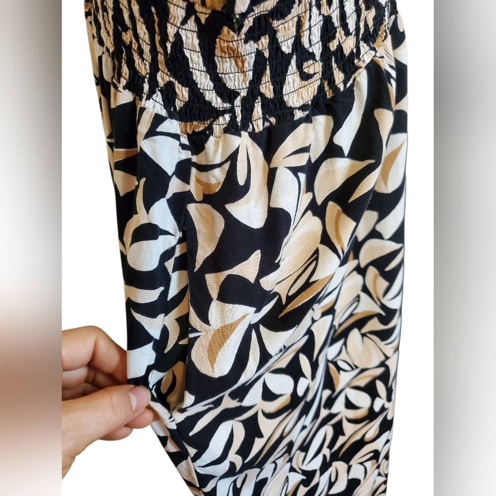 Luxology Womens Sleeveless Print Jumpsuit Size: 3X - Picture 8 of 14